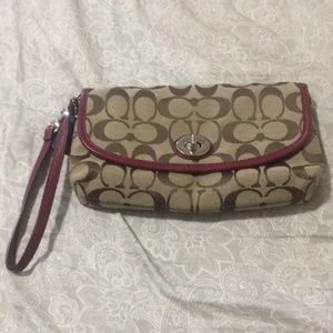 Coach Wristlet Wallet
